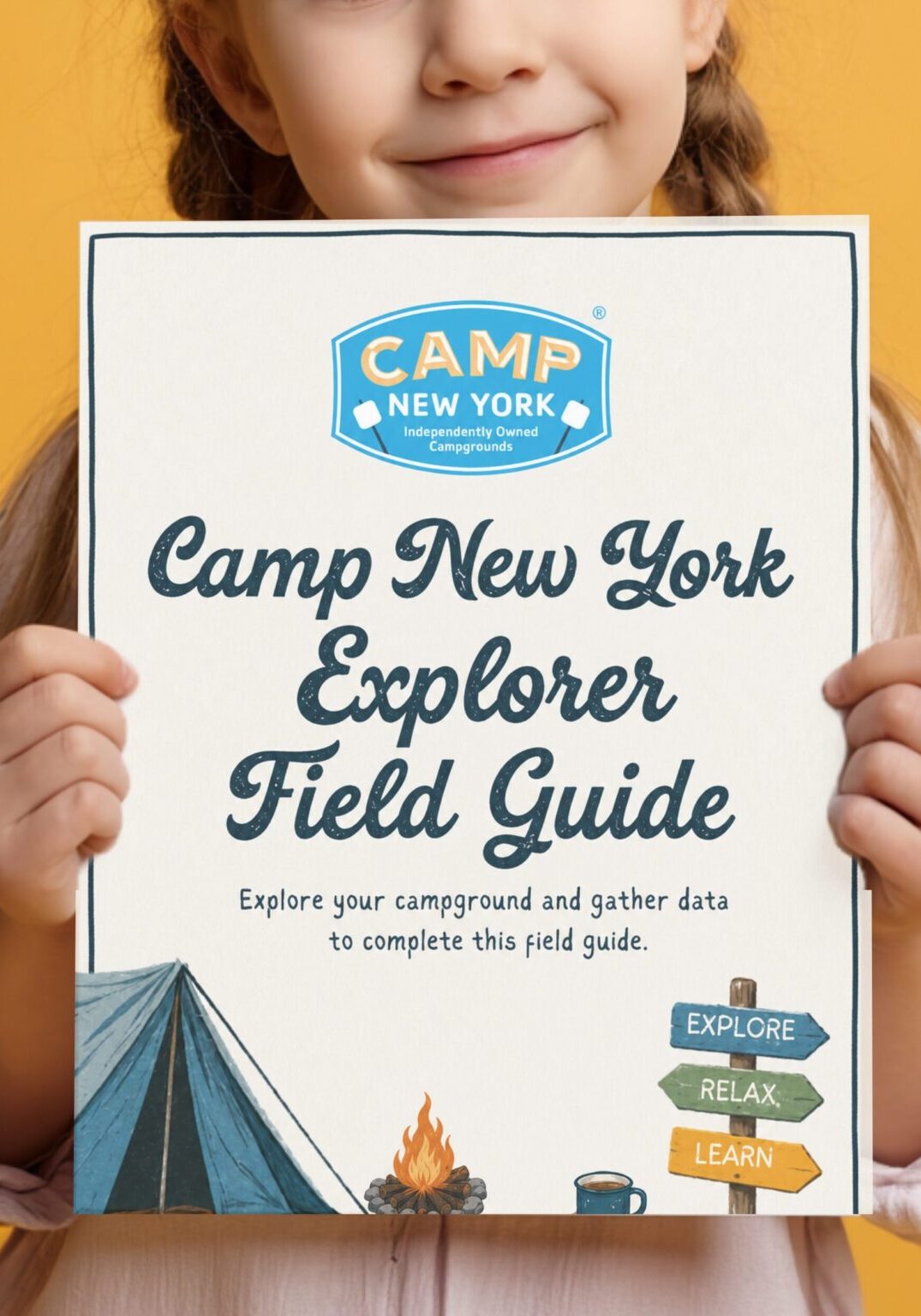 Field Guide Activity Book for kids from Camp New York.